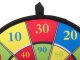 Kids Game Toy Darts Board Velcro Balls Target 28 cm