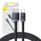 Baseus Crystal Shine USB Type C Data Charging Cable 100W, 1.2m, Blue