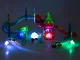 Kids Light Magnetic Constructor Rolling Ball Rail Bricks Set 75 pcs