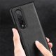 Samsung Galaxy Z Fold 3 5G (SM-F926B/DS) X-LEVEL Bojue-3 Anti-Scratch Leather+TPU+PC Phone Cover Cover, Black |...