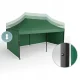 Plonos Garden Pavilion with 3 Walls 3x6m Green (DEFECTIVE ITEM)