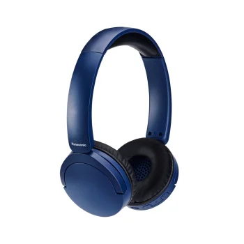 Panasonic RB-HF630BE-A Wireless On-Ear Headphones, Blue