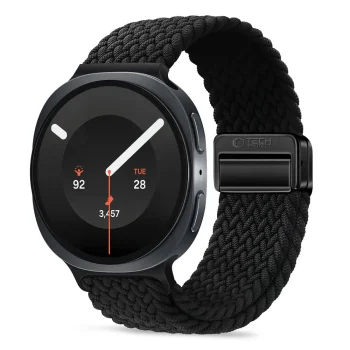 Tech-Protect NylonMag Strap for Samsung Galaxy Watch 40 / 44 / 46 mm - Black