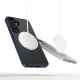 Tech-Protect MagMat MagSafe Case for Samsung Galaxy S25 Clear Blue