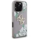 Guess iPhone 16 Pro Max Case Grained Roses Big 4G Logo, Purple