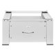 Maclean MC-117 W Washing Machine / Dryer Stand with Drawer, 150kg, White