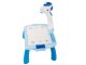 Children’s drawing projector with table, markers, blue