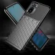 Xiaomi Redmi Note 10 4G / 10S Thunder Series Twill Texture TPU Mobile Phone Cover Case, Black