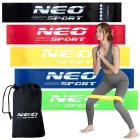 Resistance Bands Set NS-959 Neo-Sport, 5 pcs