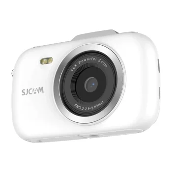 Digital camera SJCAM ZV100, 5K, 80 MP, 2.8", White