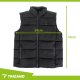 Trizand 26541 USB Heated Vest with 11 Heating Zones, Size L