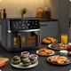 Berdsen BD-657 Dual Basket Air Fryer 10.2L 1700W, Black