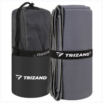 Trizand Quick-Drying Towel 180x100 cm, Grey