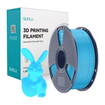 Sunlu PLA Glow In The Dark 3D Filament 1.75mm 1kg, Blue