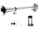 Air Horn with Compressor, 12V, 150dB, Chrome