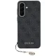 Guess 4G Charm Case for Samsung Galaxy A37 5G, Black