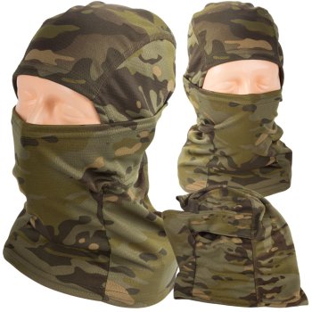 Breathable Tactical Balaclava Face Mask for Airsoft & Ski, Camo