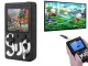 Mini Retro Handheld Game Console, 400 Games, 3.0\" LCD, with TV Cable and Pad, Black