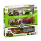 Kruzzel 00023436 Farm Machinery Toy Set (6 pcs)