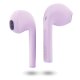 Guess Classic EST Logo TWS Bluetooth Headphones with Charging Case, Purple