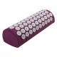 Acupressure Mat and Pillow Set for Back and Neck Pain Relief, Purple