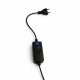 LED Aquarium Light 8.7W (23-50 cm), Black