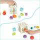 Elastic Sensory Cube - Shape Sorter with 10 Blocks