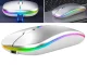 Wireless Optical Mouse Slim 2.4 GHz / Bluetooth, White