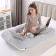 Multifunctional Maternity Pregnancy and Breastfeeding Pillow U-shape, 140x70cm