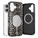 Tech-Protect Lamano MagSafe Phone Case Cover iPhone 17 - black and brown
