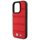 BMW iPhone 16 Pro Max Case M Perforated And Stitched Line MagSafe, Red