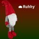 Рождественский гном телескопический 105 см Ruhhy 22275