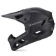 Wozinsky Full Face Bike Helmet with Chin Guard M - Black
