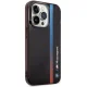 Apple iPhone 14 Pro Max 6.7\" BMW IML Tricolor Stripe Case Cover (BMHCP14X22HVGV), Black