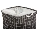 Large Foldable Laundry and Toy Basket with Drawstring Closure, 90L
