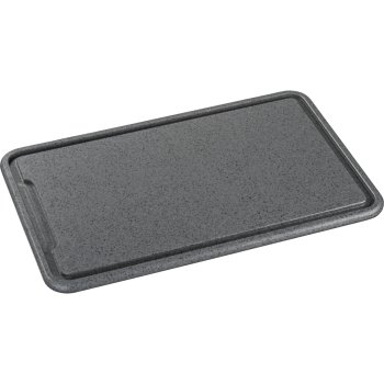 Zassenhaus Plastic Carving Board 42x27cm Dark Grey