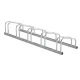 5 Bike Rack Floor and Wall Mount Stand for Garage or Outdoor Bicycle Parking