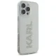 Karl Lagerfeld IML Rhinestones Logo Case for iPhone 16 Pro 6.3\", Clear
