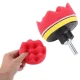 12-Piece Polishing Pad Set 80mm with M10 Adapter