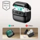 ESR Pulse HaloLock MagSafe Case for AirPods 4, Black