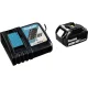Makita DJV185RF1J Cordless Pendulum Jigsaw 18V LXT with 3.0 Ah Battery and Charger