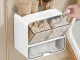 Cosmetics and Accessories Organizer with Drawer, White