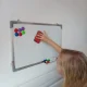 Maaleo Magnetic Whiteboard 60x40 cm with Accessories, White