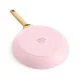 GreenPan Padova Reserve 2-Piece Frying Pan Set 20 and 26 cm, Blush Pink