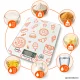 Electronic Glass Kitchen Scale 5 kg / 1 g with Tare Function and LCD Display