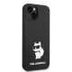 Karl Lagerfeld Silicone Choupette Case for iPhone 14 Plus / 15 Plus - Black