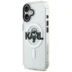 Karl Lagerfeld IML Karl Sketch Logo MagSafe Case for iPhone 17, Transparent