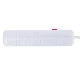 Maclean MCE392 W Power Strip, 4 Outlets, 3x USB, 2500W, 1.5m, White