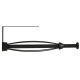 Black Metal Kitchen Paper Towel Holder
