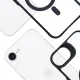 3mk Satin Armor MagCase for Apple iPhone 16e / SE 4 Transparent